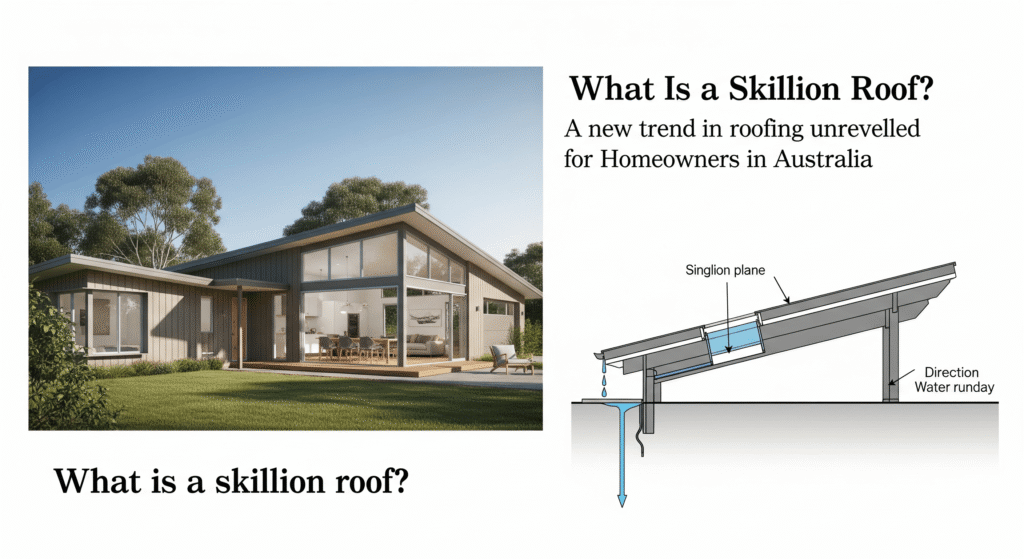 skillion roof